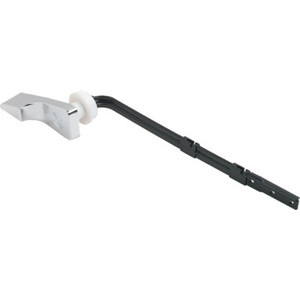 Fluidmaster Sure-Fit Toilet Tank Lever Plastic Arm Chrome Handle