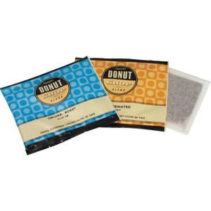 Donut Shop Decaffeinated 4 Cup Coffee Filterpack Case Of 150