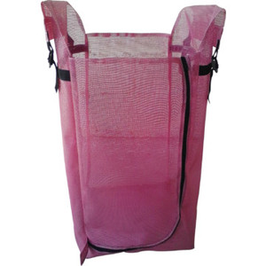 MJM Hamper Bag Mesh 33 Gallon Mauve