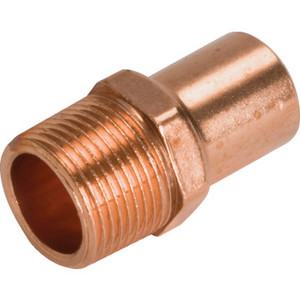 Copper Male Street Adapter - 3/4" x 3/4"