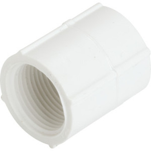 PVC Female Coupling Schedule 40 - 3/4" x 3/4"