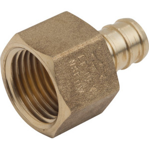 Sharkbite PEX/Barb Fitting FIP Adapter 1/2 x 1/2