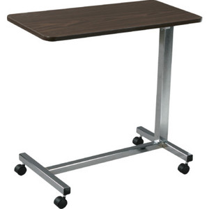 Overbed Table Non-Tilt Walnut
