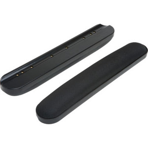 Replacement Armrest Nylon Black Full Package of 2