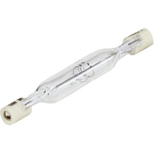 Halogen Bulb Sylvania 100W T4 Double Ended Base Clear