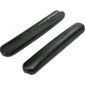 Replacement Armrest Padded Vinyl Black Full Package of 2