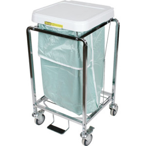 R and B Wire Hamper Bag Leakproof 19"W x 34"L White