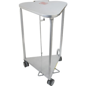 R and B Wire Triangular Hamper With Lid Single Steel