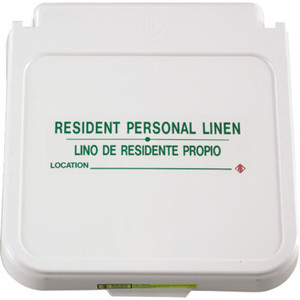 R and B Wire Hamper Label Personal Linen Package of 5