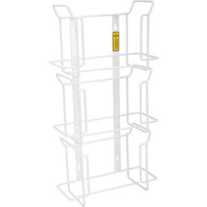 Glove Box Holder Triple Side Entry Horizontal Orientation