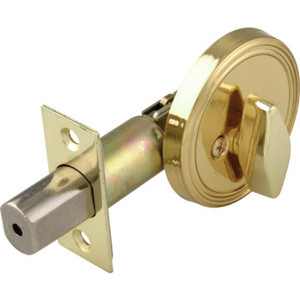 Shield Security Single Sided Deadbolt Brass
