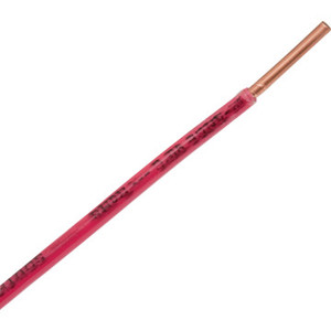 12 Gauge Red THHN Wire - Solid - 500'