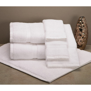 Five Star Hotel Hand Towel Dobby 16x30 4.5 Lbs/Dozen White Case Of 24