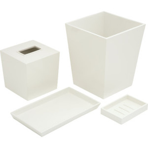 Spa Amenity Tray White