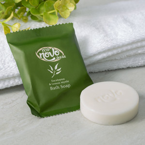 Eco Novo Terra Eucalyptus & Lemon Myrtle Face & Body Soap Bar 1.41 oz.  - 300 Pack