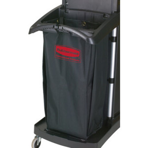 Rubbermaid Housekeeping Cart Replacement Bag Black