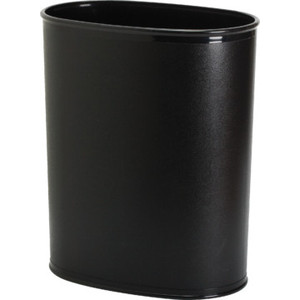 13 Quart Plastic Trash Can Black