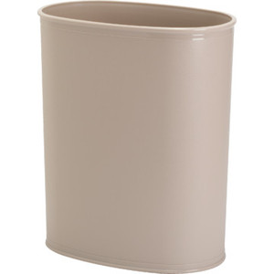 13 Quart Plastic Trash Can Champagne