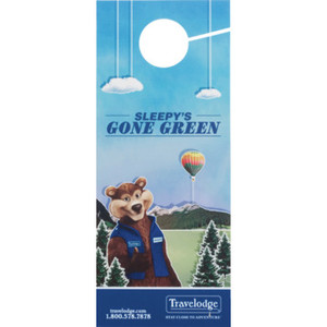 Travelodge EarthSmart Conservation Door Hanger, Case of 100