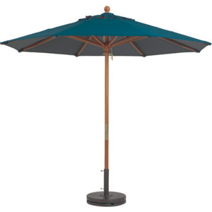 7 1/2' Push Up Umbrella Hunter Green