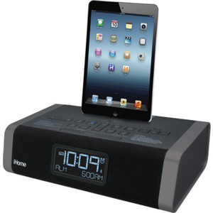 Ihome Blue Tooth Clock Radio With Speakerphone For Your iPad, iPhone Or iPod