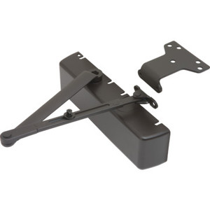 Yale Cast Iron Door Closer Grade 1, Full Cover, 690, Yale Mount, Adj. Sizes 1-6