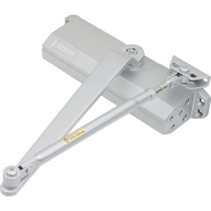 Shield Security Size 4 Heavy Duty Hydraulic Door Closer Aluminum