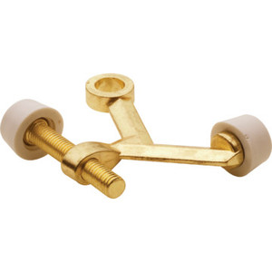 Cast Zinc Hinge Pin Door Stop Brass, Package of 50