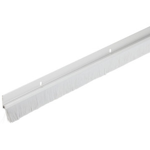 36" Door Sweep With 1" Brush Aluminum