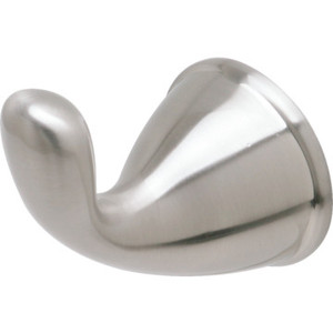 Seasons Anchor Point Brushed Nickel Robe Hook