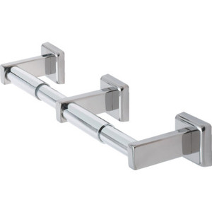 Franklin Brass Stainless Steel Twin Toilet Paper Holder Concealed Mount