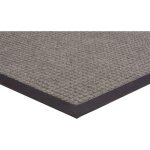 2 x 3' Indoor Floor Mat Gray Apache Absorba