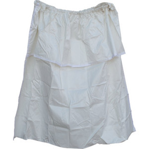 MJM Hamper Bag Leakproof 22 Gallon White