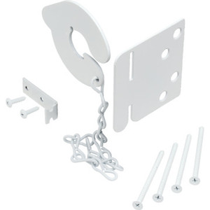 Steel Keyless Door Anchor Bolt White