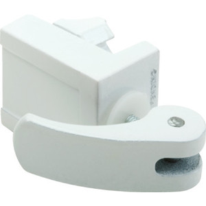 Sliding Door and Window Lock White, Package of 2