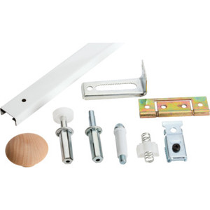6' Bi-Fold Wardrobe Track Kit