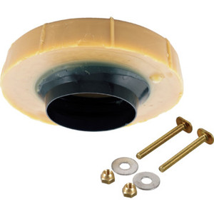 Universal Toilet Wax Ring W/Bolts