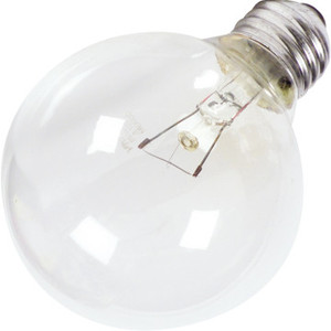 25 Bulb Value Light 25W Medium Base Clear 130V 12pk
