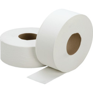 Jumbo Roll Toilet Tissue, 1-Ply, 3.7"W x 2000'L