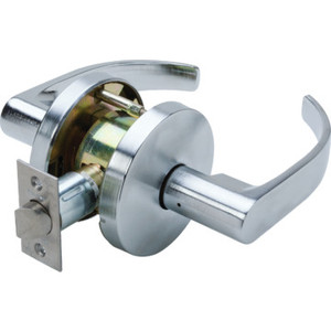 Falcon Quantum Cylindrical Passage Lever Satin Chrome