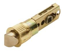 Shield Security 2-Way Drive-In Passage/Privacy Latch Brass
