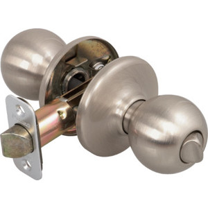 Kwikset Polo Privacy Knob Satin NIckel