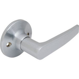 Shield Security Straight Dummy Lever Satin Chrome
