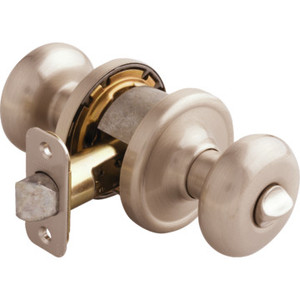 Kwikset Hancock Privacy Knob Satin Nickel