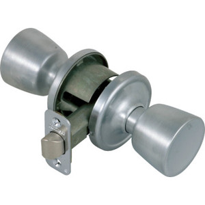 Kwikset Abbey Passage Knob Satin Chrome