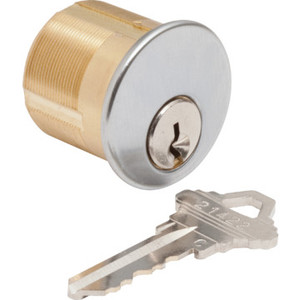 Mortise Cylinder-Standard Cam, SC1 KD Satin Chrome