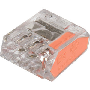 3-Conductor Push In Connector - Package Of 10