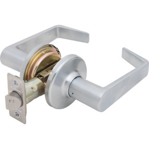 Kwikset Kingston Passage Lever Satin Chrome
