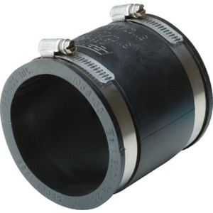 Fernco Flexible Coupling For Fitting-To-Pipe Connection 4" x 4"