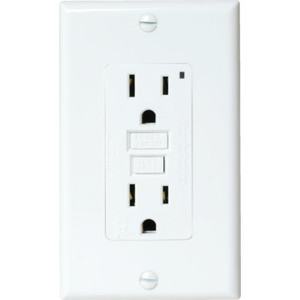 15 Amp Circuit Guard Pro Lighted GFCI - Almond